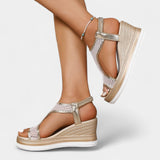 Hektra – elegantne ortopedske sandale s platformom za žene