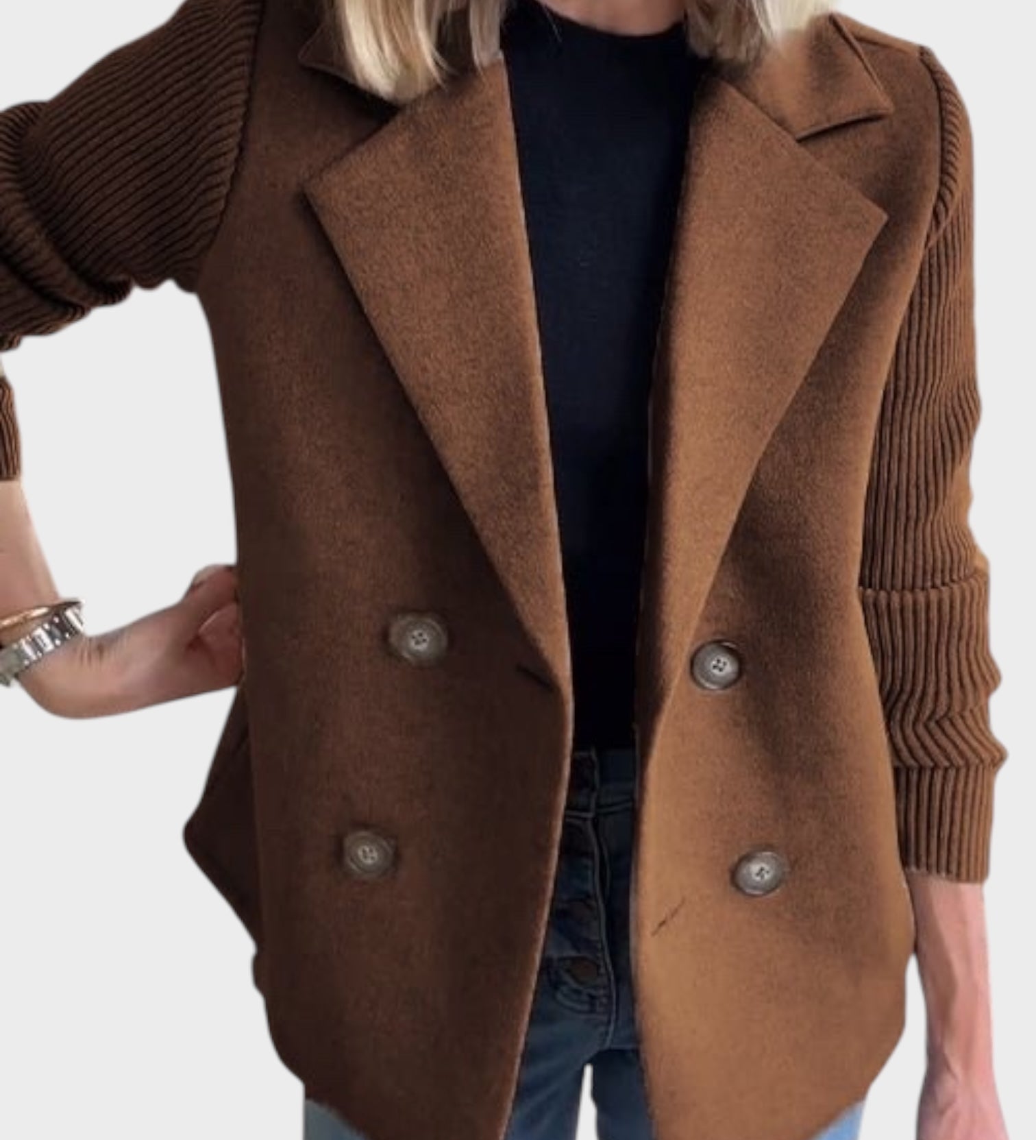 Iva - Udobni Pleteni Blazer