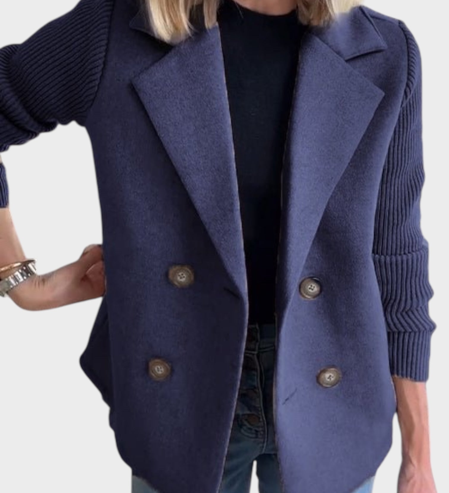 Iva - Udobni Pleteni Blazer