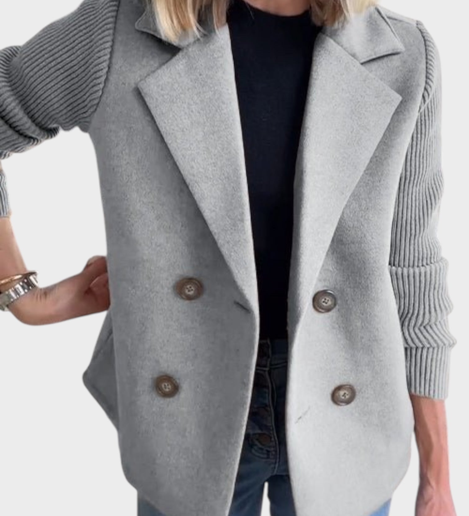 Iva - Udobni Pleteni Blazer