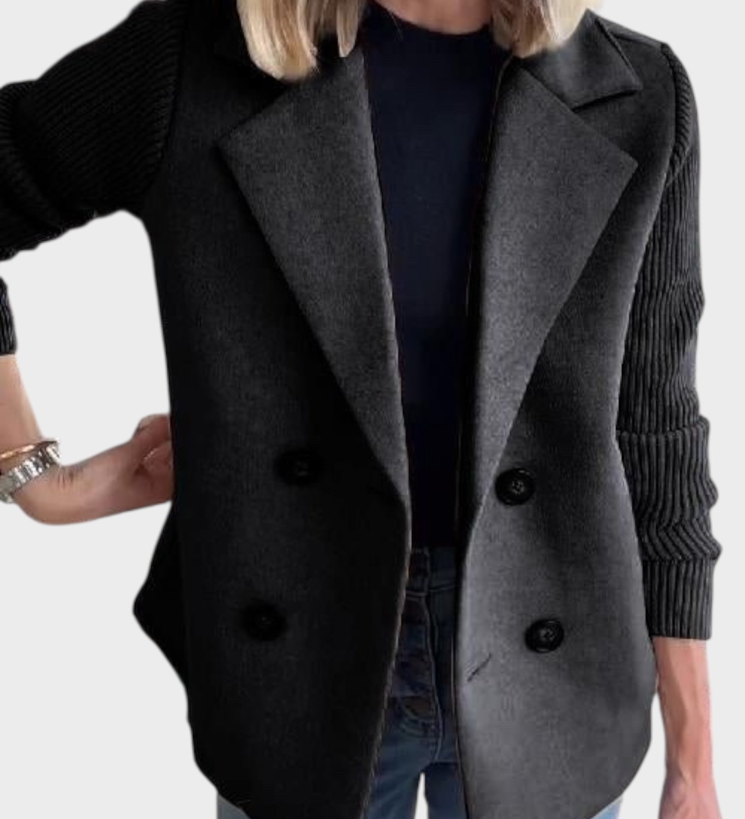 Iva - Udobni Pleteni Blazer