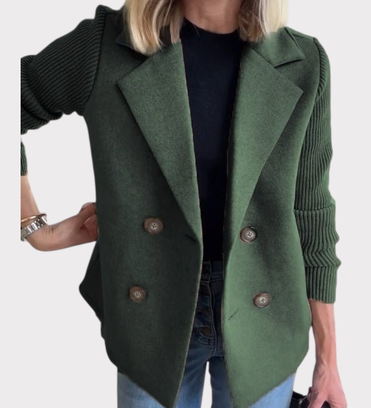 Iva - Udobni Pleteni Blazer