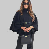 Selviora - Elegantna jakna s lepršavim rukavima i remenom