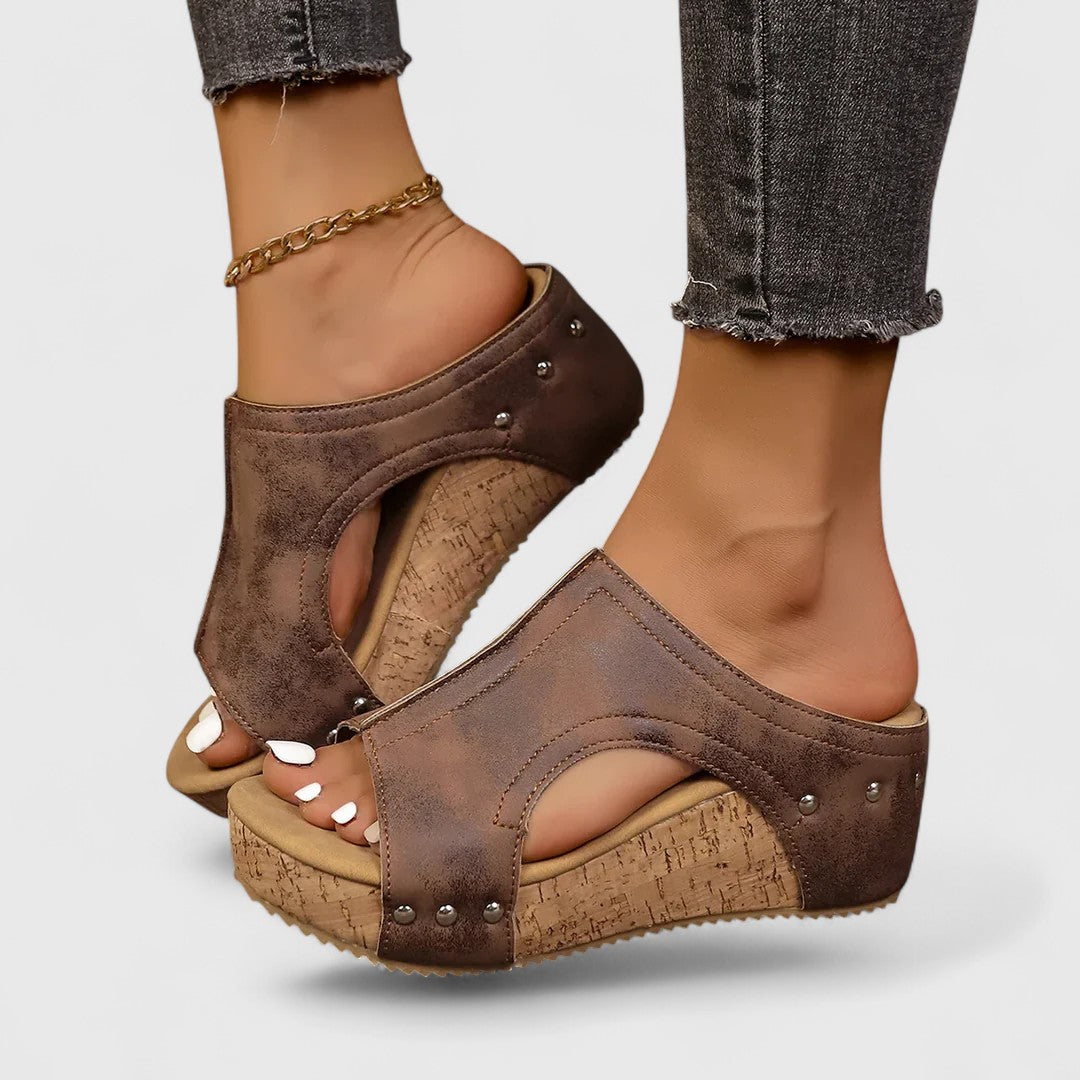 Marigo - Ortopedske platforme sandale s elegantnim dizajnom