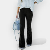 Visoki Hlače s Širokim Nogavicama