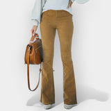 Visoki Hlače s Širokim Nogavicama