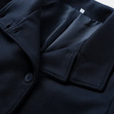 Iris - Minimalistički sivi sako od mješavine vune