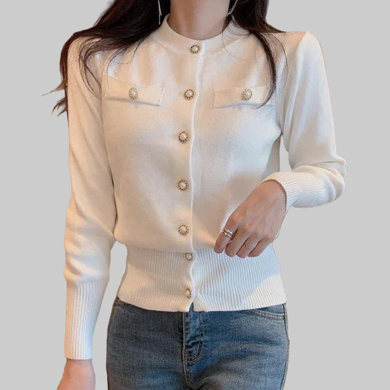 Eleni - Kratki sako s bisernim gumbima